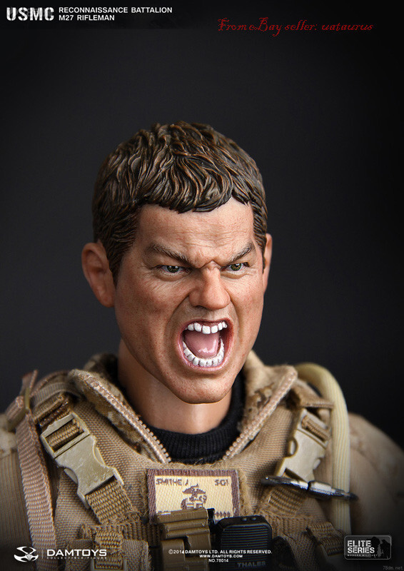 Perfect Damtoys 78014 1/6 Usmc Reconnaissance Battalion M27
