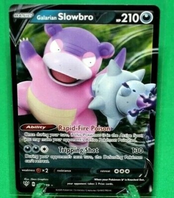 Garlarian Slowbro V HP210 2020 Collectible Pokemon Card | eBay