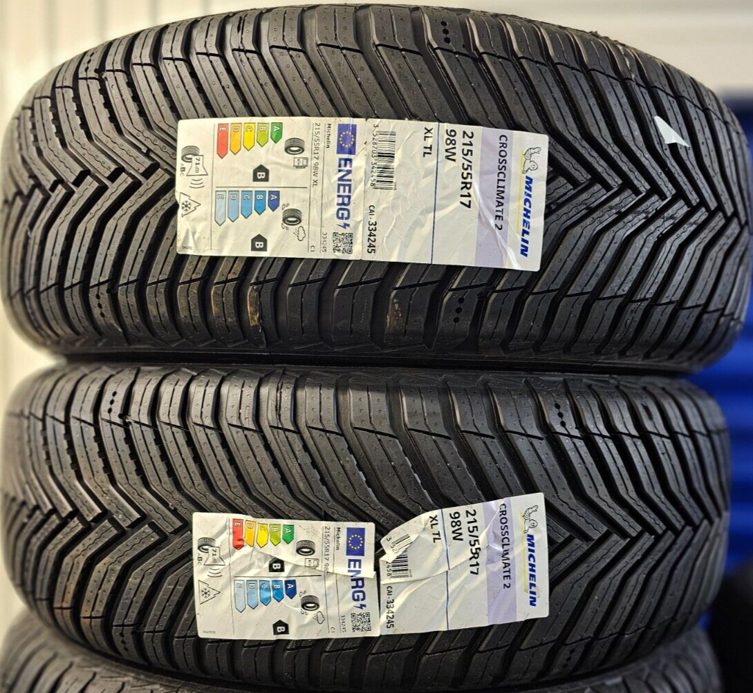 2X MICHELIN CROSSCLIMATE 2 215/55 ZR17 XL 98W 215 55 17 ALL SEASON