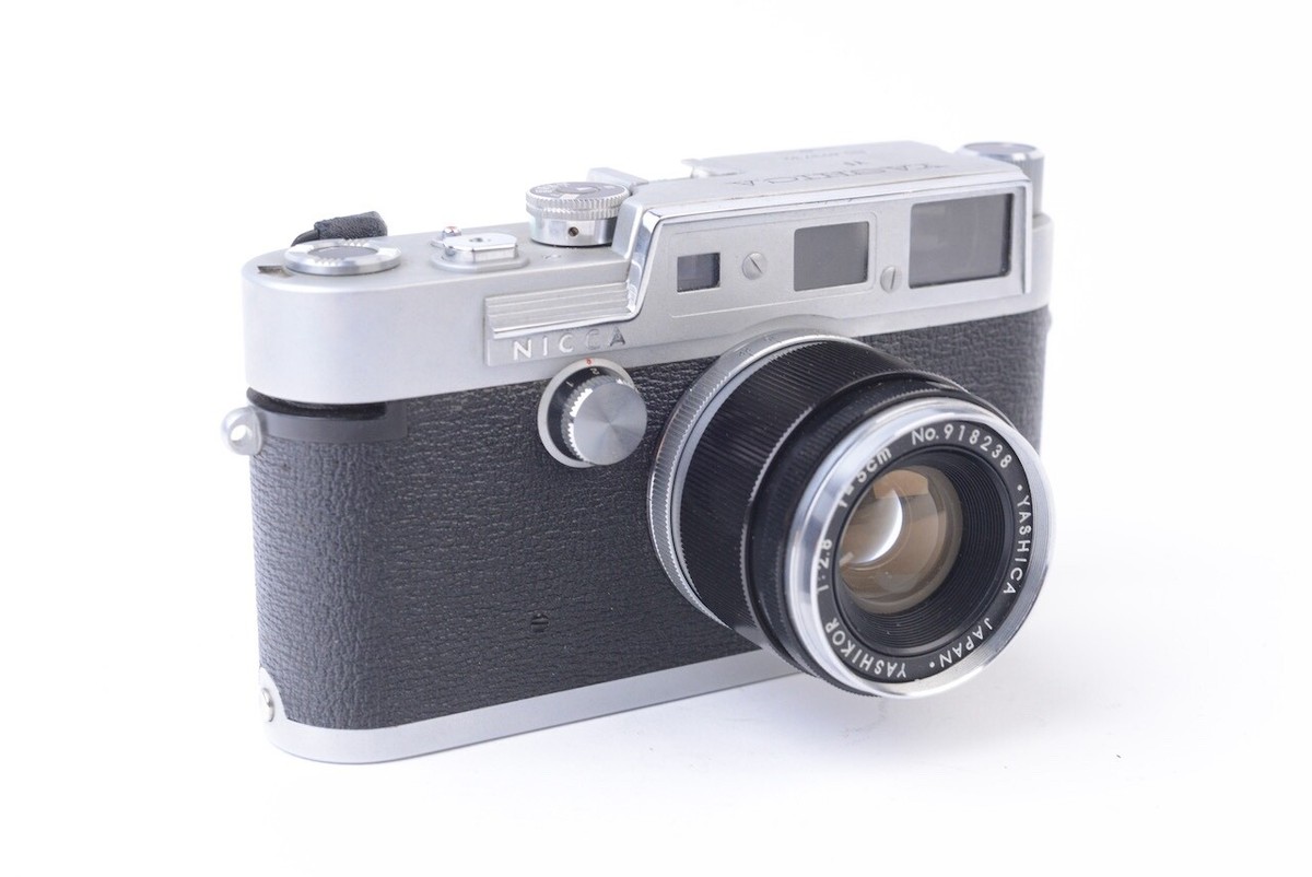 希少 美品 Yashica ヤシカ ニッカ YF レンジファインダーカメラ2