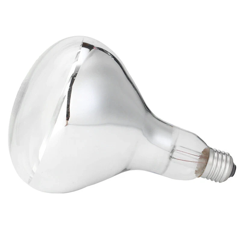 4 x Bathroom Instant Heat Lamp Globe 240V E27 275W Clear R125