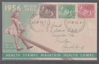 New Zealand 1956 Health First Day Cover Auckland to Auckland