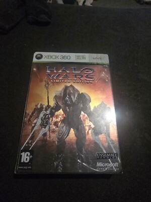 Halo Wars Limited Edition -Xbox 360 With Manual And unused