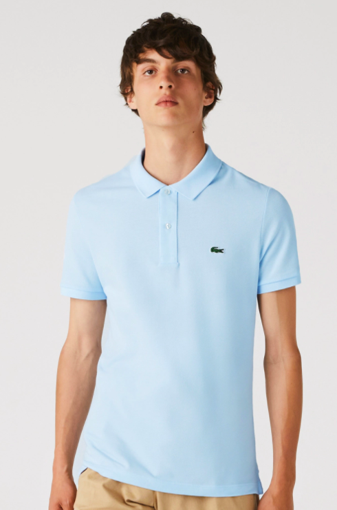 Lacoste Mens Slim Fit Polo in Petit Pique - Light Blue - XL -  [PH4012-51-T01] | eBay