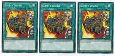 Supply Squad - SR10-EN033 - Common - 1st Edition x3 - Playset