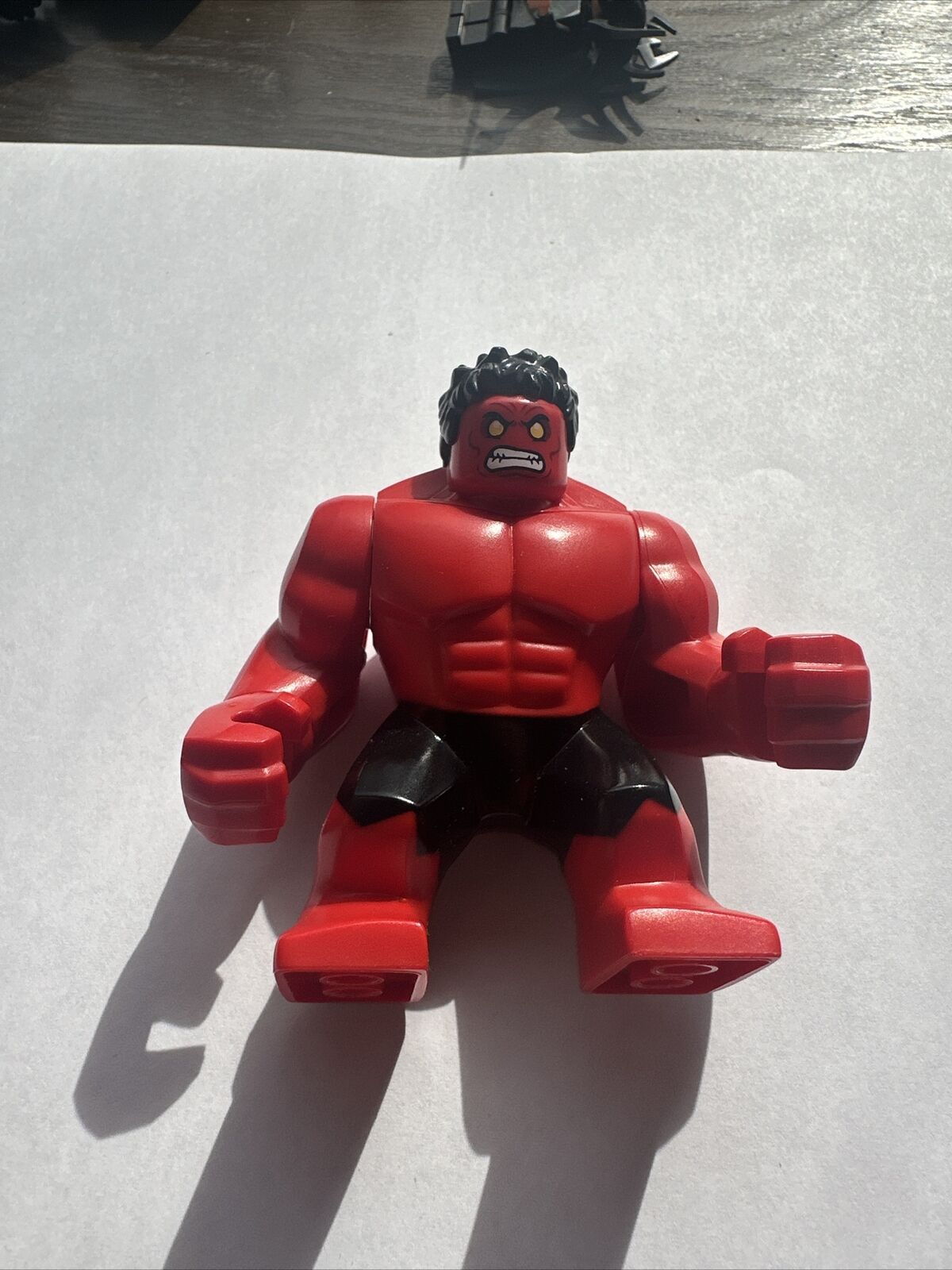 Lego Red Hulk Minifigure Big Figure Marvel 2013