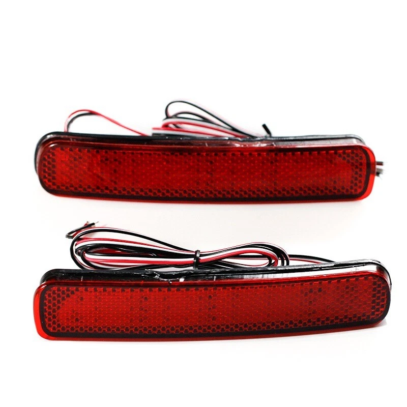 For Toyota Highlander 2011-2013 LH&RH Rear LED Bumper Reflector Light Lamps Fog - Image 3 of 4