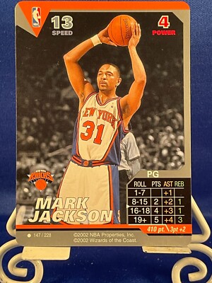 Mark Jackson 2002-03 WOTC NBA Showdown #147 New York Knicks | eBay