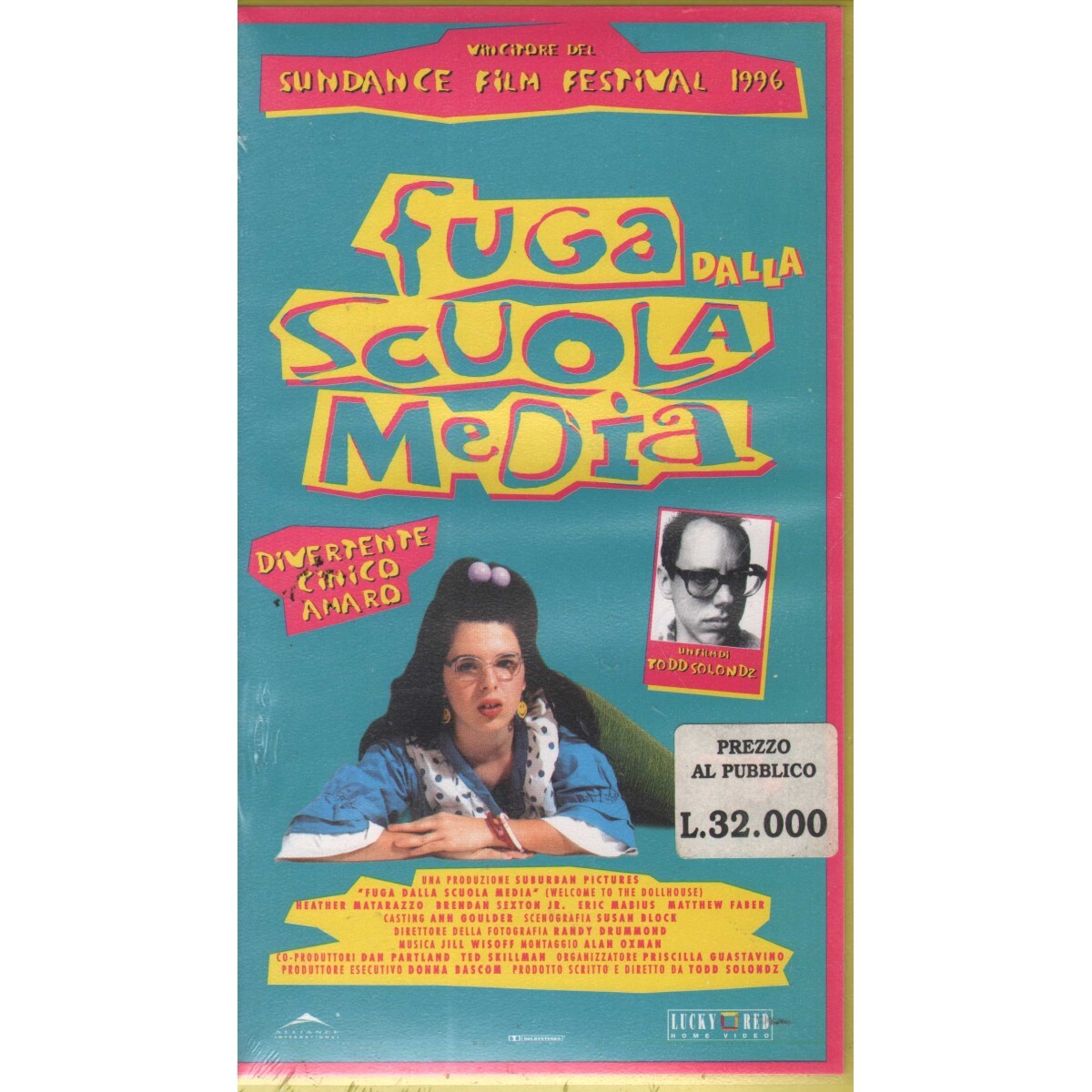 Escape From Middle School VHS Todd Solondz Univideo - 709067 Sealed