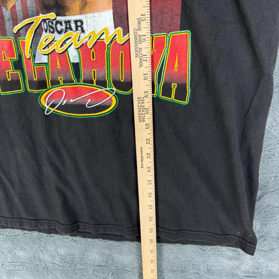 Camiseta de Boxeo Oscar de la Hoya Vintage Grande 1998 Auténtica Grande Foto 4 de 4