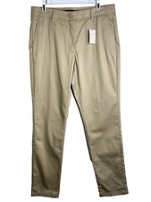 945. lands  end outfitters oeko-tex khaki pants straight leg NWT sz 10