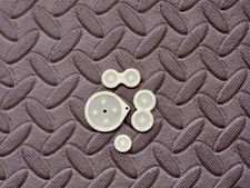 Glow in the Dark Rubber Conductive Pads For Nintendo Game Boy Advance SP GBA SP