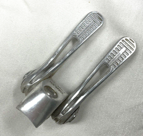 Vintage Suntour Downtube Shifters - Friction 5/6 Speed