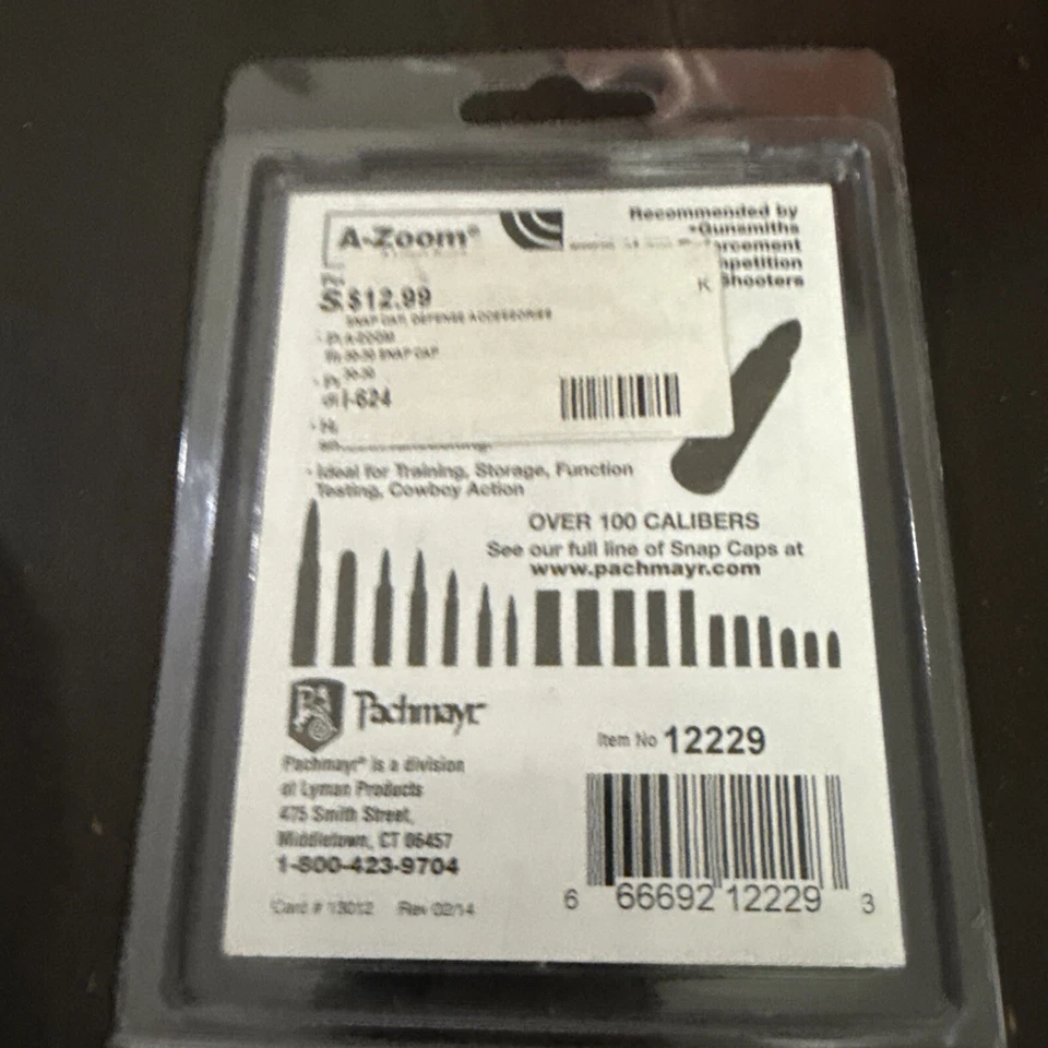 A-Zoom Pachmayr Metal Snap Caps for 30-30 Win # 12229 FREE SHIPPING  - Image 2 of 2