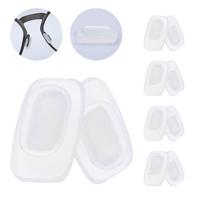 Silicone Replacement Crystal Clear Nose Piece For-Costa Del Mar South Point/Cook