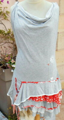 Kleid La Mode est a vous LMV Gr. 40 42 Modell *MIAMI* PROMO SEHR GUTER ZUSTAND Baumwolle