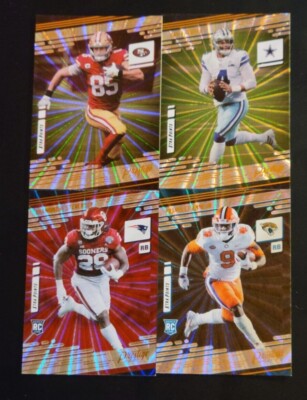 2021 Panini Prestige Football SUNBURST XTRA POINTS Parallels You Pick the Card