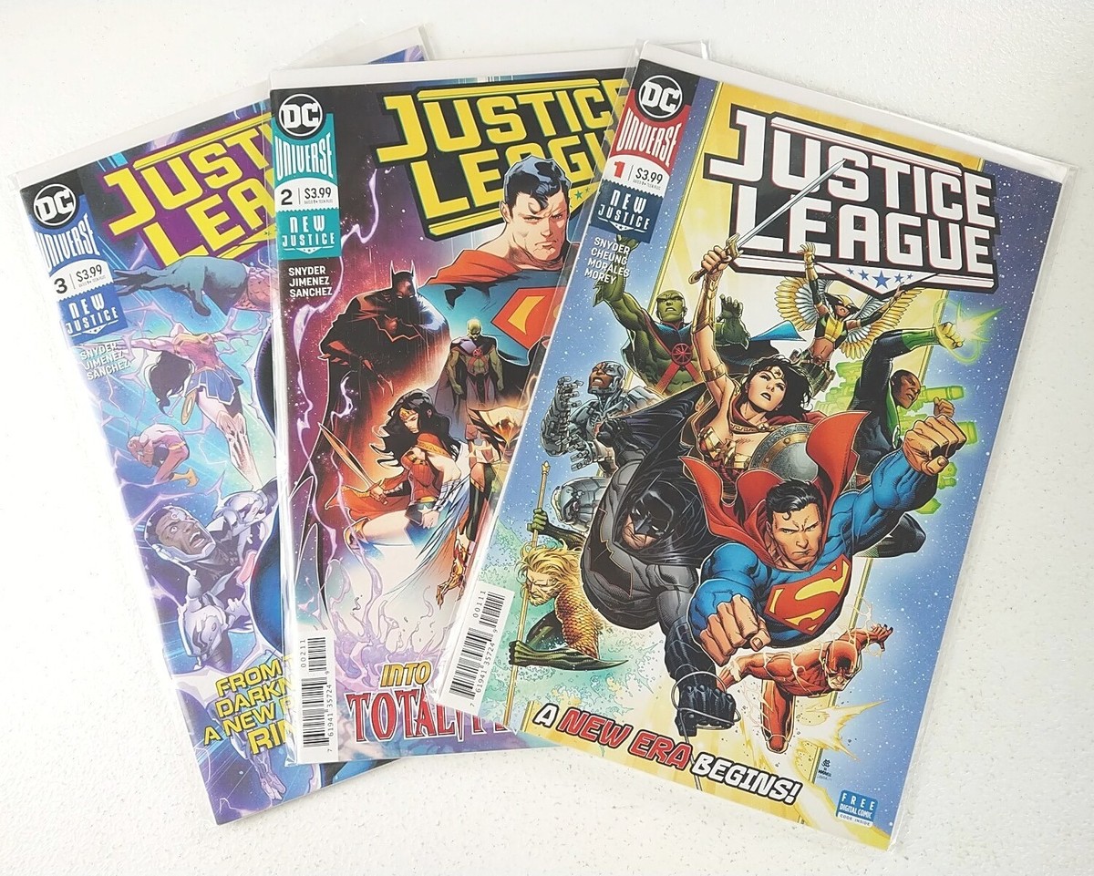 アメコミ・英語版　4冊セット　JUSTICE LEAGUE 3000&3001 Amazon.com: Justice League 3001 Vol. 1: Deja Vu All Over