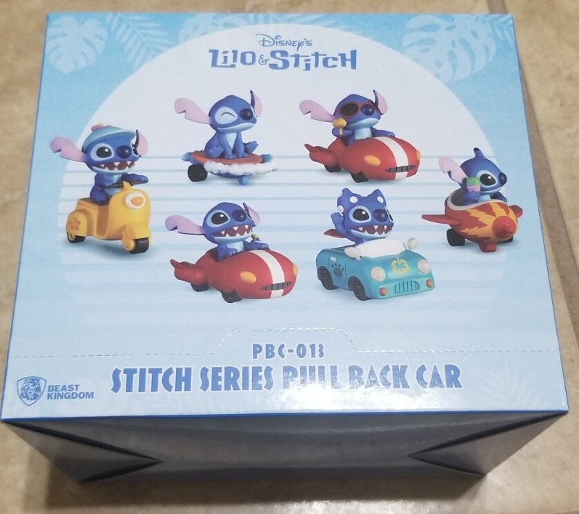 Beast Kingdom Disney's Lilo & Stitch Pbc-013 Stitch Pull Back Car