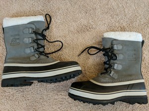 sorel womens boots gray