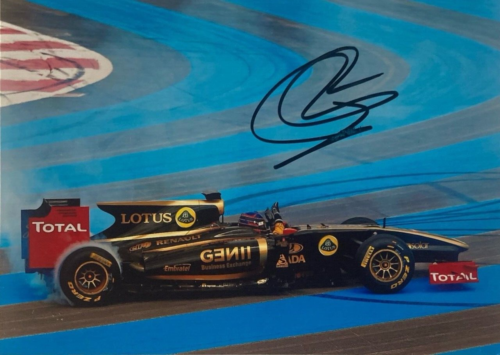 ***  NICHOLAS PROST  -  TEAM LOTUS  -  HAND SIGNED  -  F1  ***  7x5 photo - Picture 1 of 2