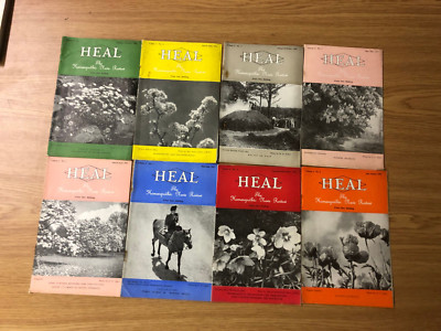 Job Lot Collection of Heal: Homoeopathic News Review - 1953-1954 - PB's ...