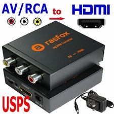 AV RCA to HDMI Converter Box Composite CVBS A...
