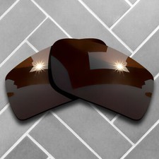 Polarized Nut Brown Replacement Lenses for-Oakley Gascan Sunglasses