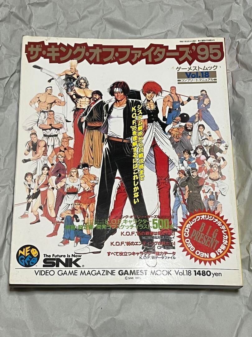 The King of Fighters art book kof snk Gamemook 95 Technical Manual
