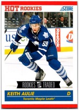 2010-11 Score #629 Keith Aulie - RC FREE SHIPPING!