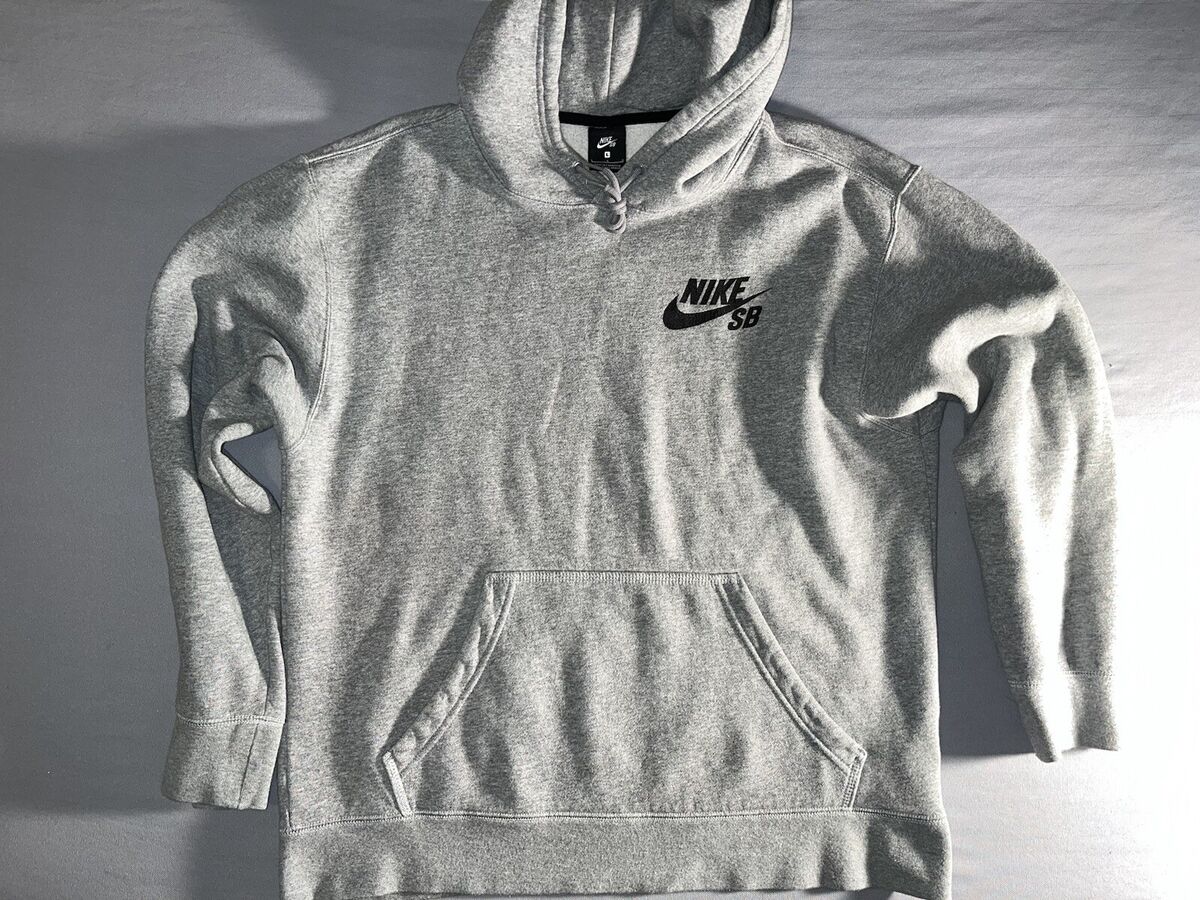 Nike SB Skateboard Gray Hoodie Jacket Adult Mens Large Nike SB Skateboard Gray Hoodie Jacket Adult Mens Large