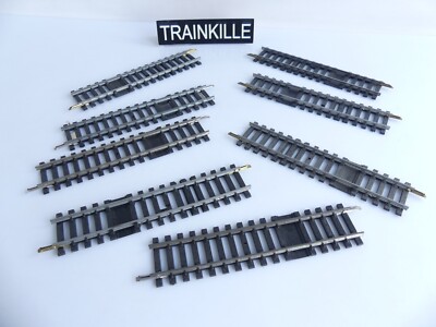 Lots De Rails Jouef H0 Droits – 3 Coffrets, 23 Rails + 69 Demi-rails D'alim, Occasion