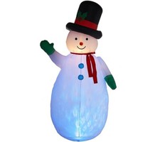 Kringle Express 7.5' Christmas Airblown with Kaleidoscope Projector H23081 -