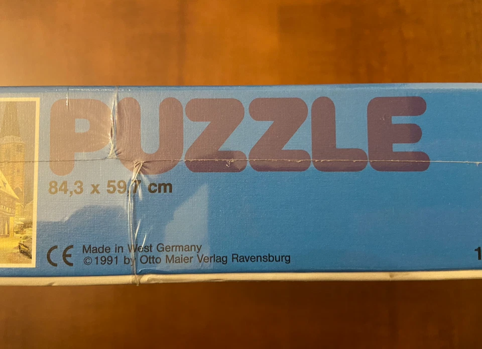 Puzzle Ravensburger 1500 pezzi Città Innevata neve natale - Immagine 3 di 4