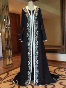 beaded caftan dress