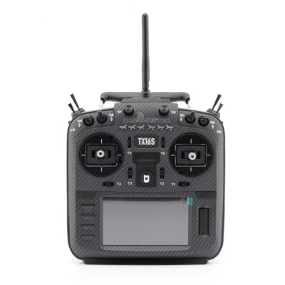 RadioMaster TX16S MKII 2.4GHz 16CH Radio Hall Gimbal (4IN1 MULTI, Carbon Black)