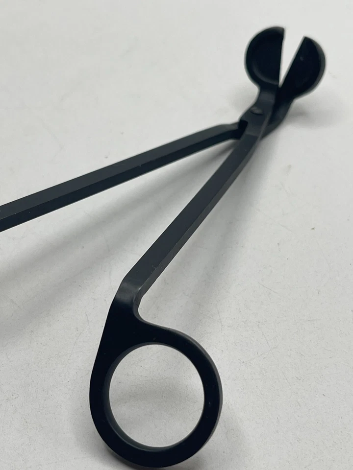 Extintor de tijera recortadora de mecha de vela de acero inoxidable de cabeza redonda 180*57 m Foto 2 de 4