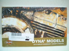2010 Harley Davidson Owners Manual - Dyna Mod...
