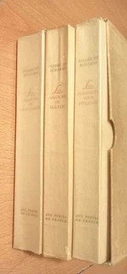RONSARD - LES AMOURS DE MARIE, LES AMOURS DE CASSANDRE, LES SONNETS POUR HÉLÈNE. - Photo 1/4