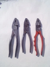 3 Pair Vintage Oxwall Tool Company  Pliers West German British Zone 
