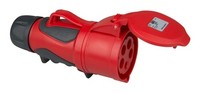 32A 5P Portable Steckdose 400V 6H IP44/54 Grip 2253-6