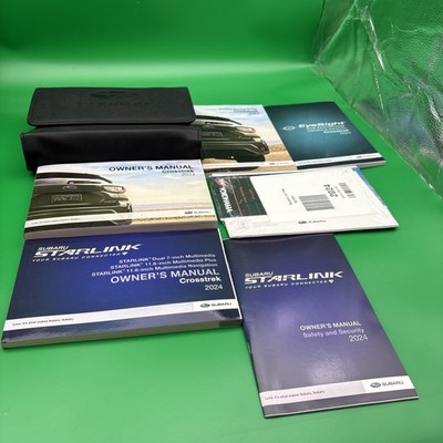 2024 Subaru Crosstrek Owners Manual Getting Started Guide With Case Included