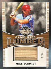 2024 Leaf Lumber Mike Schmidt Game Used Bronze /30 #GUL-64 MEM