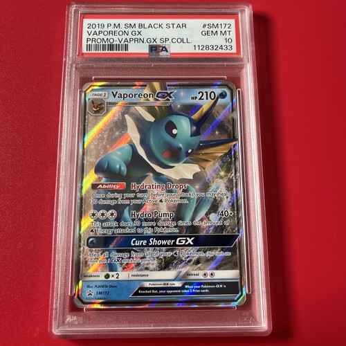 Vaporeon-GX graded PSA 10 for sale on eBay