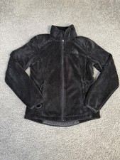 The North Face Jacket Womens XS Black Fleece Full Zip Pockets Mid-Length