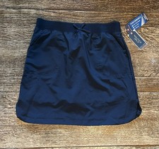 Nautica Girls Uniform Performance Skort Size 12 Navy NWT Orig 32