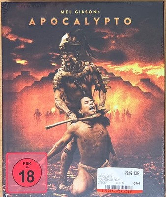 Apocalypto - Mediabook Limited Edition Blu-ray + Bonus Disc - Mel Gibson NEU OVP