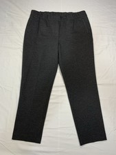 Women  s J. Jill Ponte Pants Slim Leg Size Large Charcoal Gray