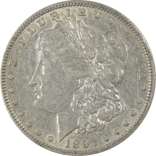 1897 O Morgan Dollar XF EF Extremely Fine Silver $1 Coin SKU:I23415
