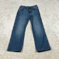 Wrangler Retro Jeans Boys 14 Regular Relaxed Boot Medium Blue Denim Stretch